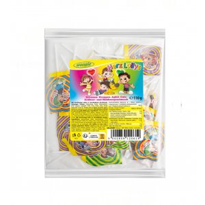 lízanky Heart lollies mix 110g